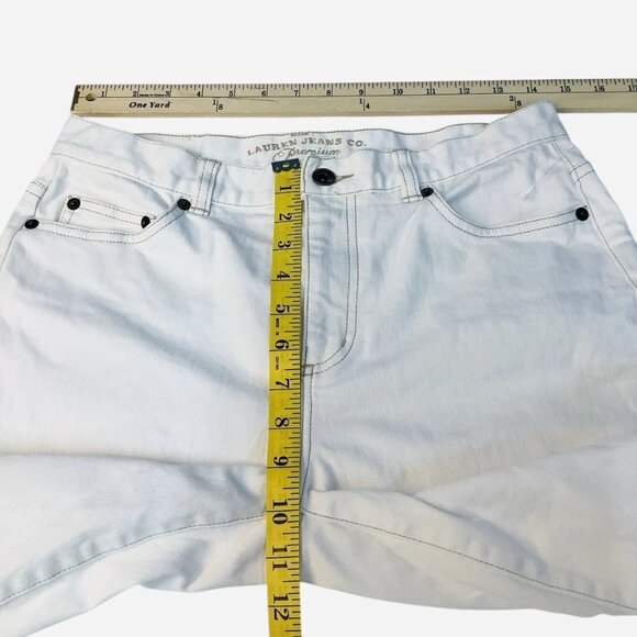 Ralph Lauren Jeans Slim Boot White Womens Size 6P - Picture 6 of 9